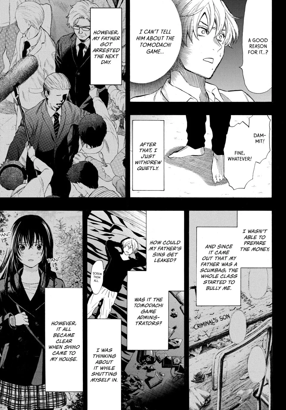 Read Tomodachi Game chapter 34 image 12 on Lezhin