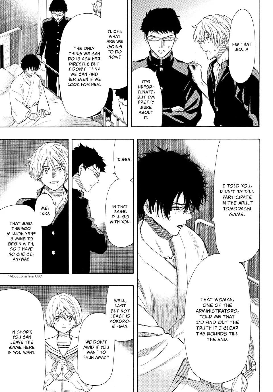 Read Tomodachi Game chapter 34 image 30 on Lezhin