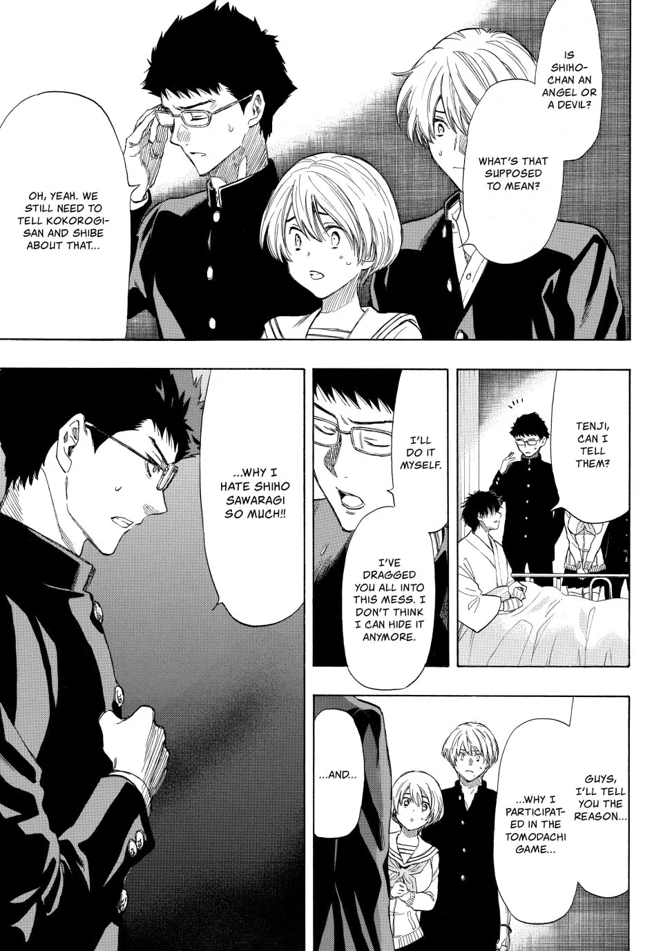 Read Tomodachi Game chapter 34 image 4 on Lezhin