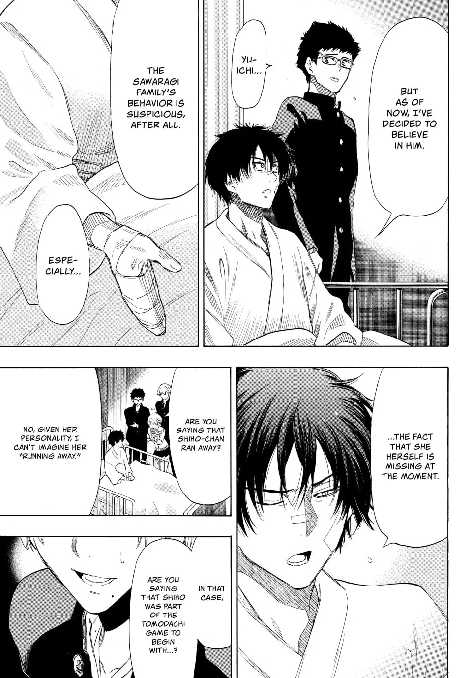 Read Tomodachi Game chapter 34 image 6 on Lezhin