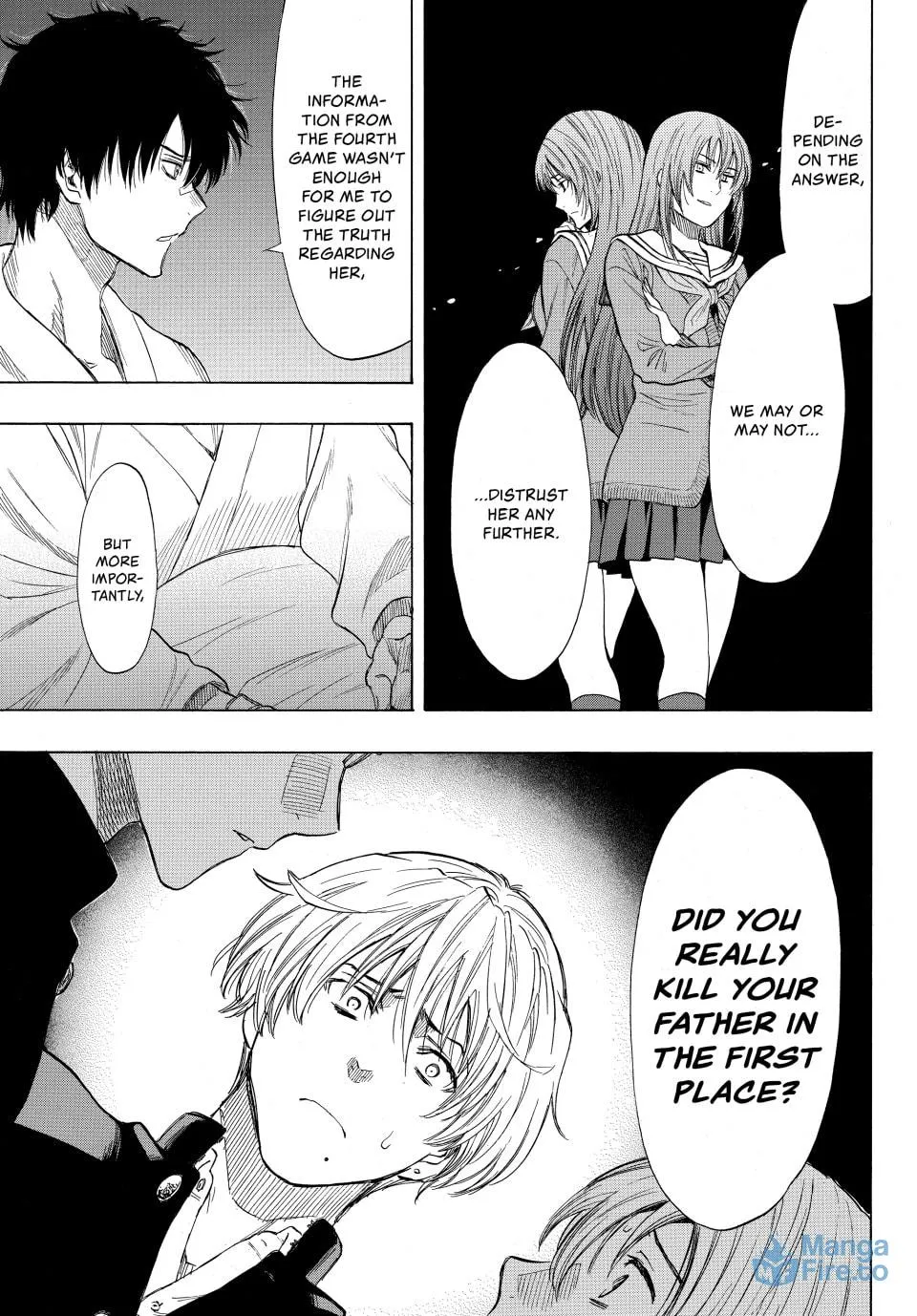 Read Tomodachi Game chapter 34 image 8 on Lezhin