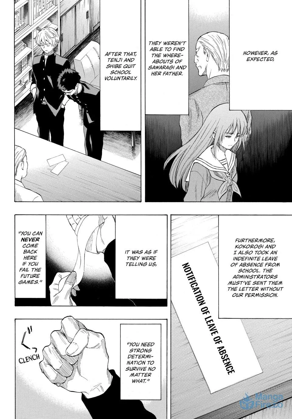 Read Tomodachi Game chapter 35 image 11 on Lezhin
