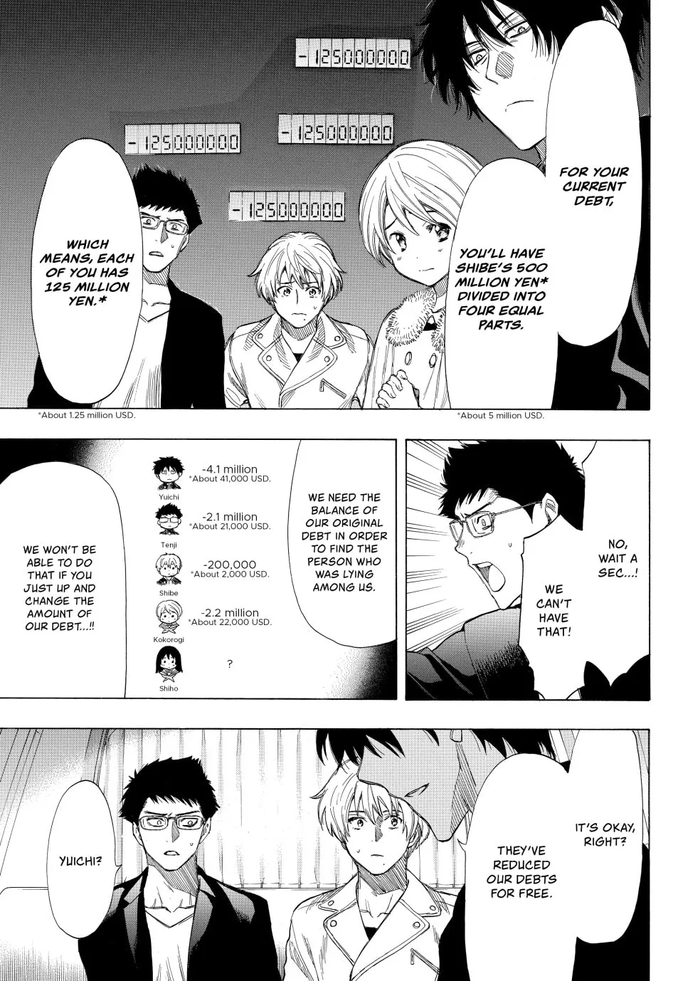Read Tomodachi Game chapter 35 image 15 on Lezhin