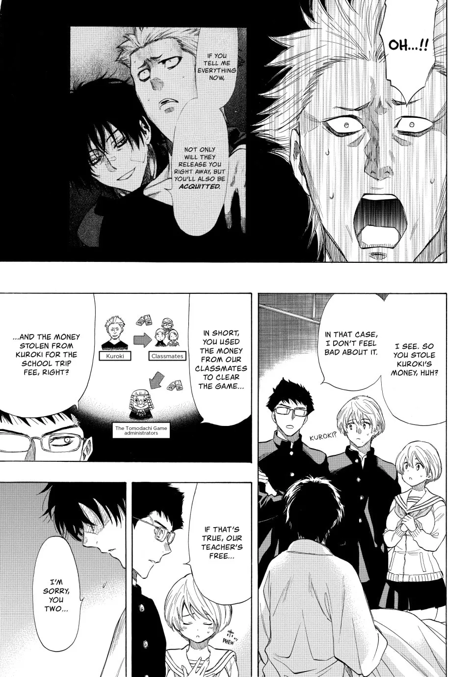 Read Tomodachi Game chapter 35 image 6 on Lezhin