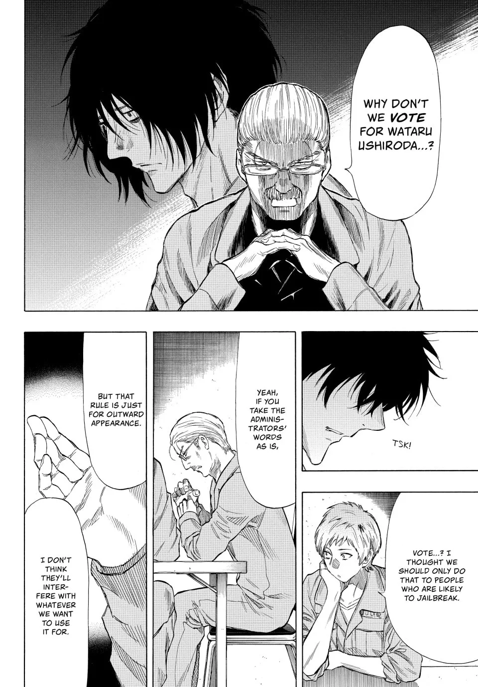 Read Tomodachi Game chapter 37 image 21 on Lezhin