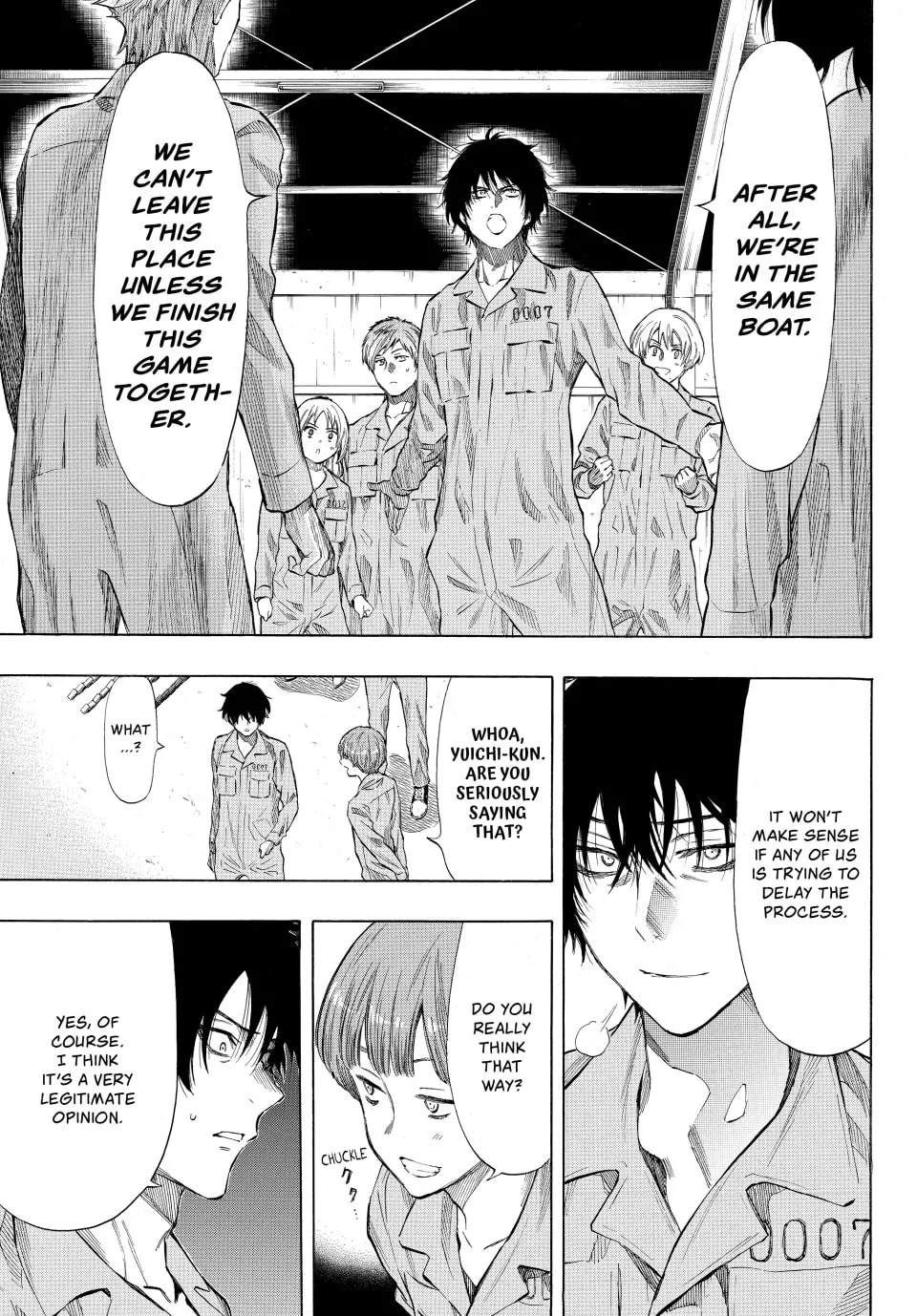 Read Tomodachi Game chapter 37 image 6 on Lezhin