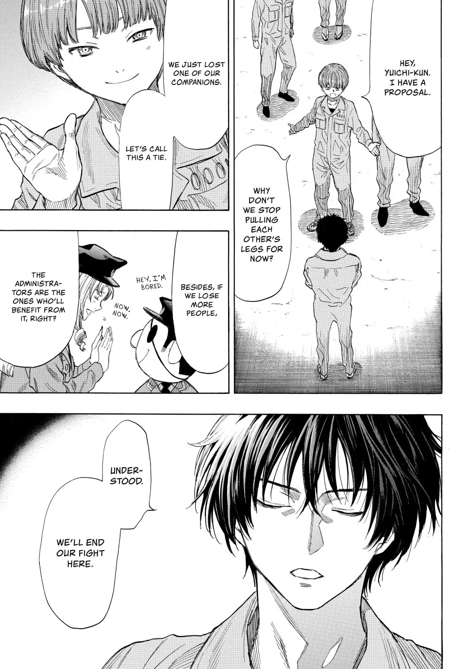 Read Tomodachi Game chapter 39 image 10 on Lezhin
