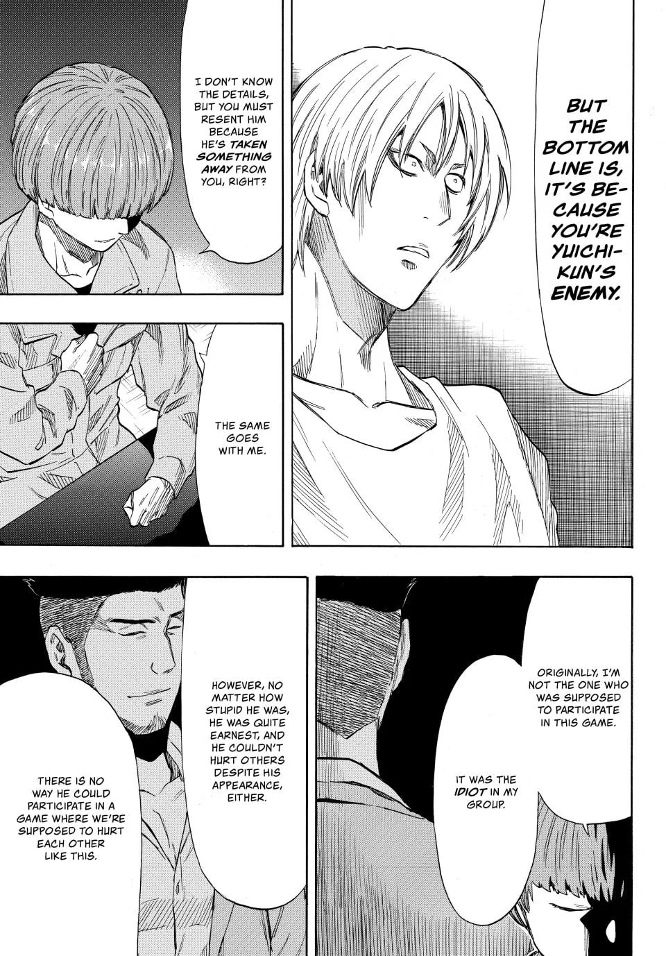 Read Tomodachi Game chapter 39 image 28 on Lezhin