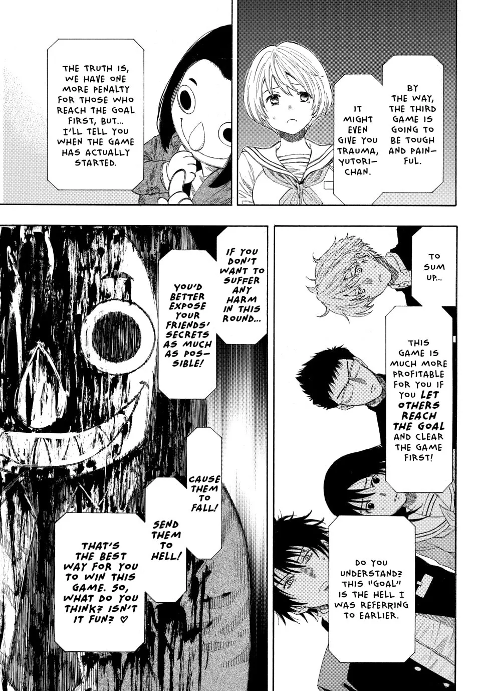 Read Tomodachi Game chapter 4 image 19 on Lezhin