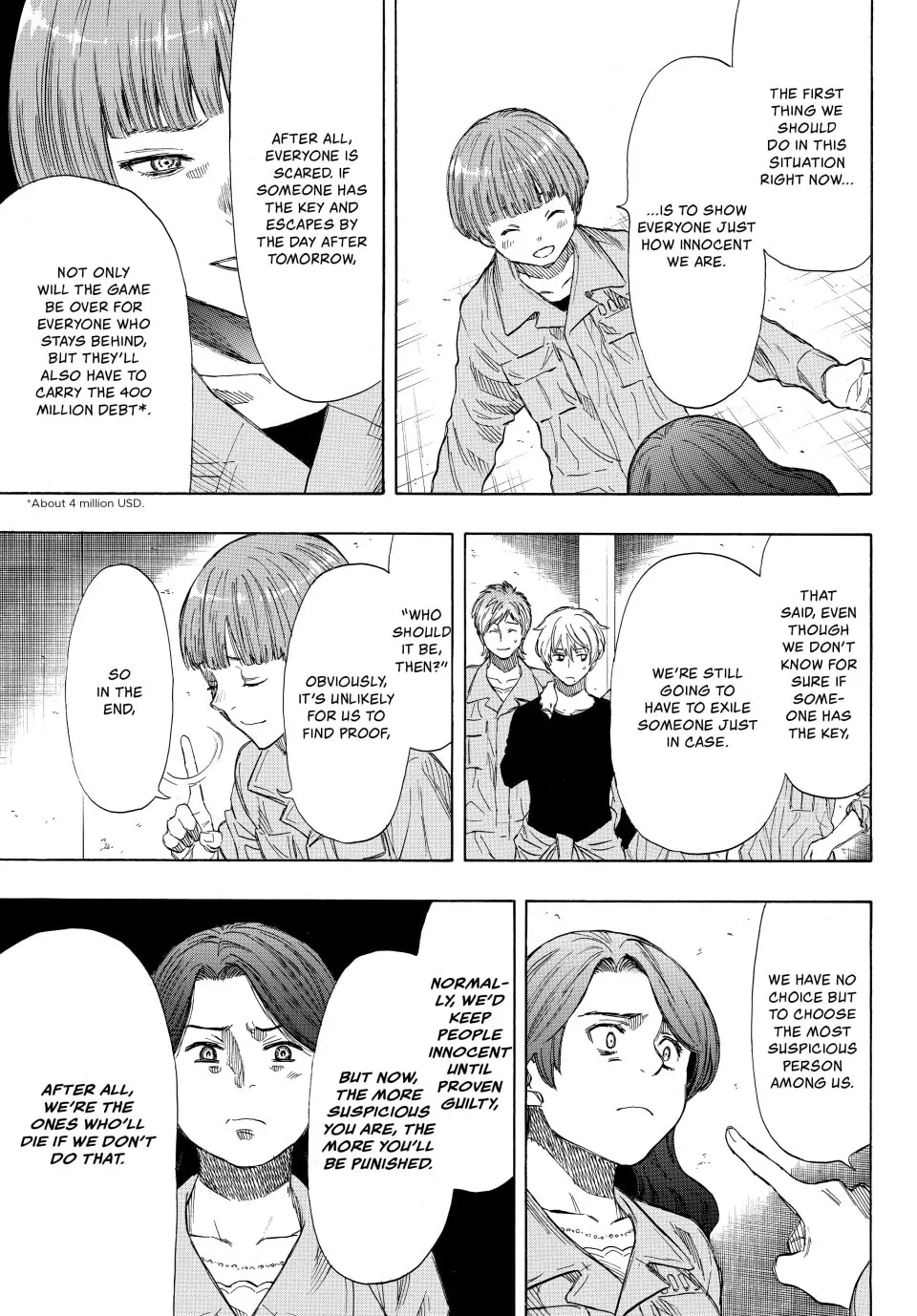 Read Tomodachi Game chapter 40 image 13 on Lezhin
