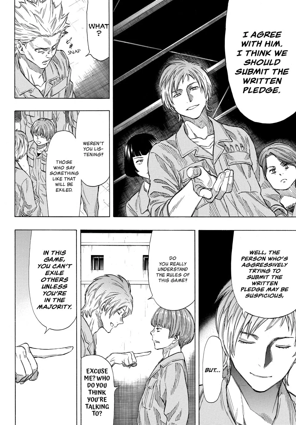Read Tomodachi Game chapter 41 image 7 on Lezhin