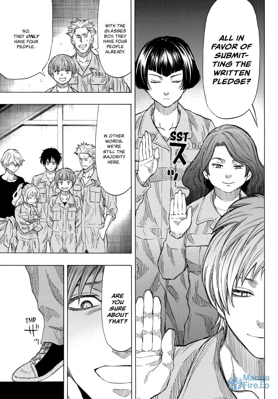 Read Tomodachi Game chapter 41 image 8 on Lezhin