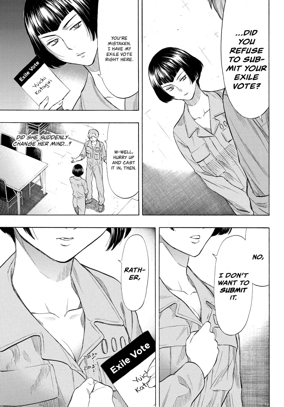 Read Tomodachi Game chapter 43 image 33 on Lezhin