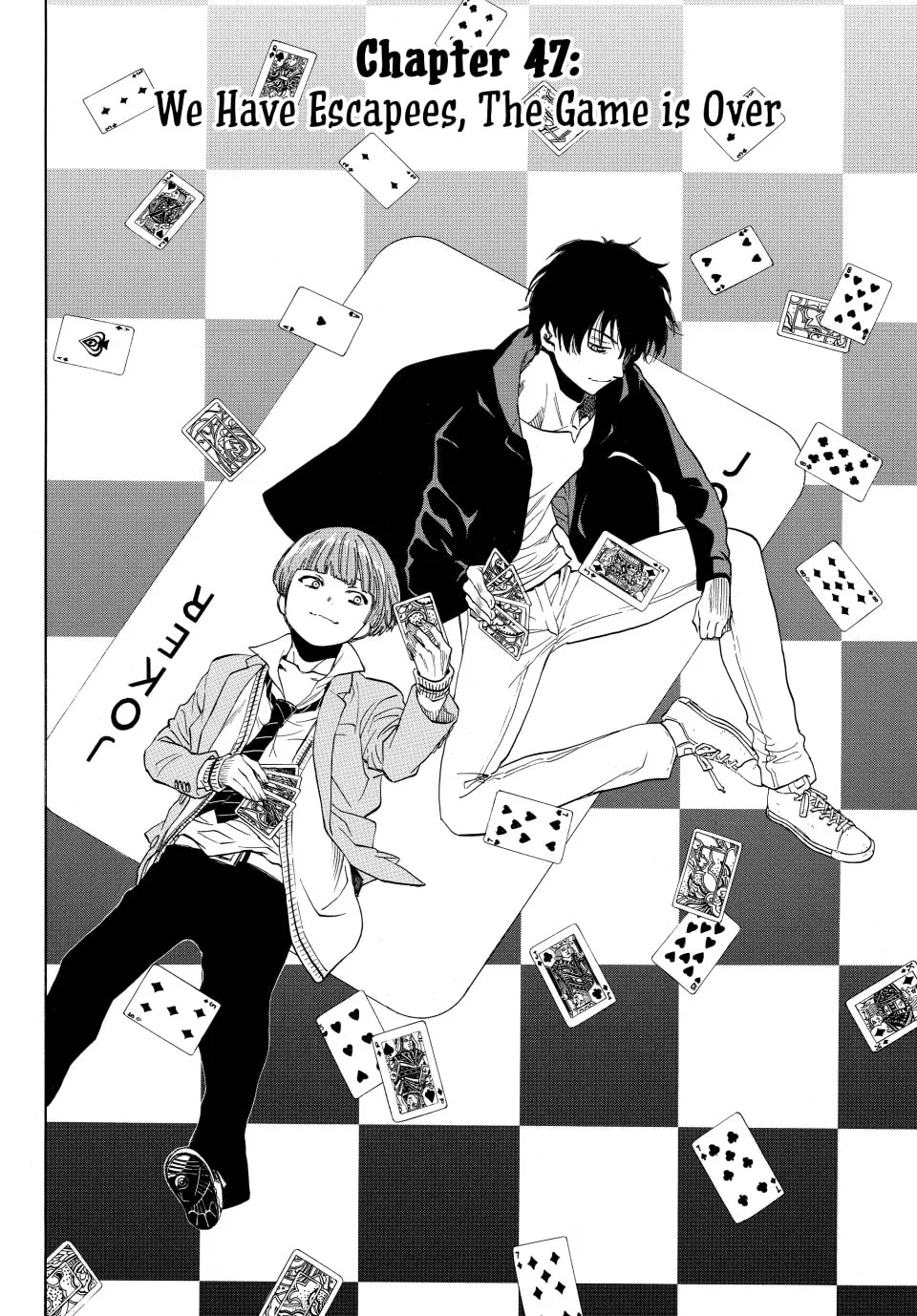Read Tomodachi Game chapter 47 image 1 on Lezhin