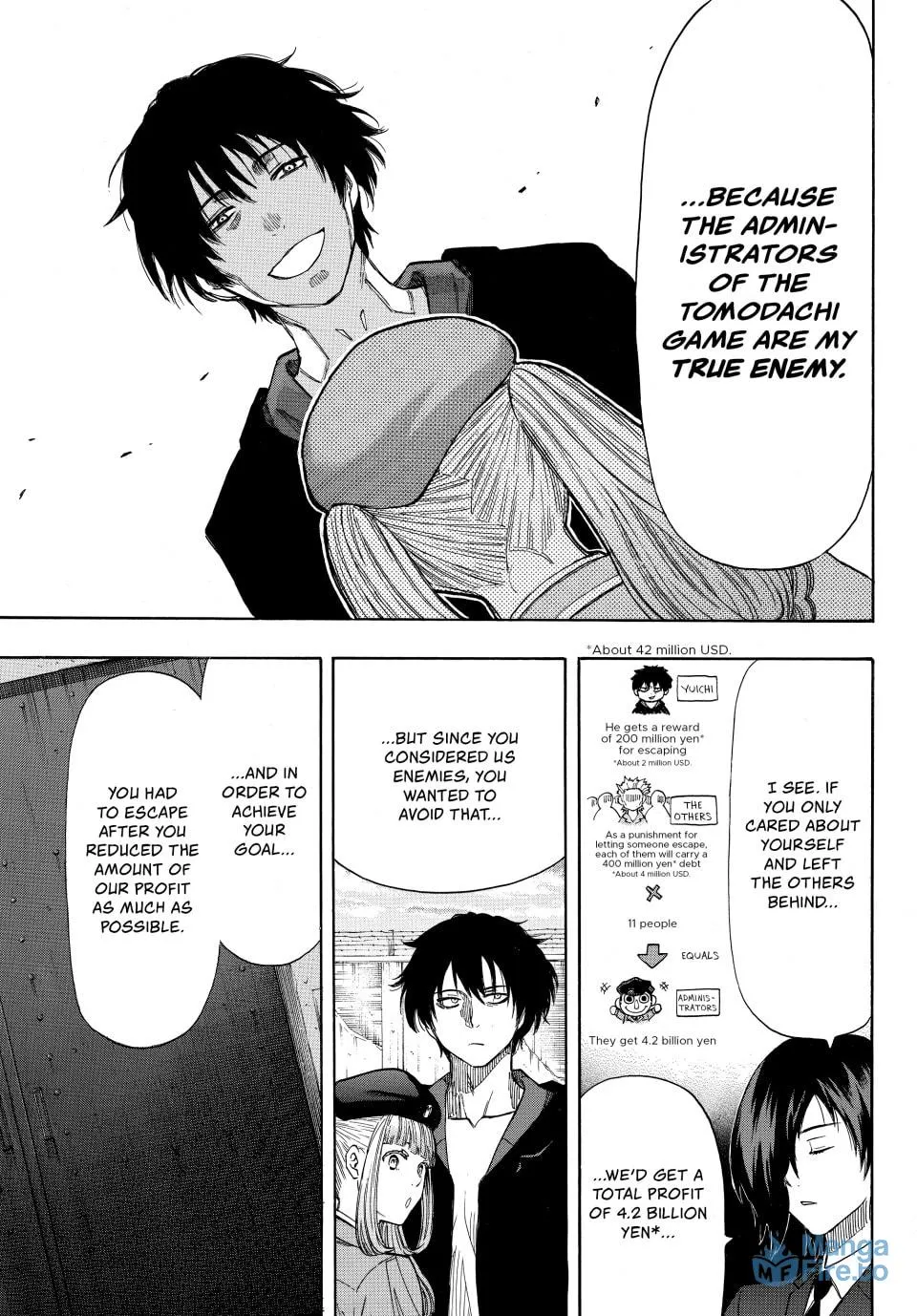 Read Tomodachi Game chapter 47 image 20 on Lezhin