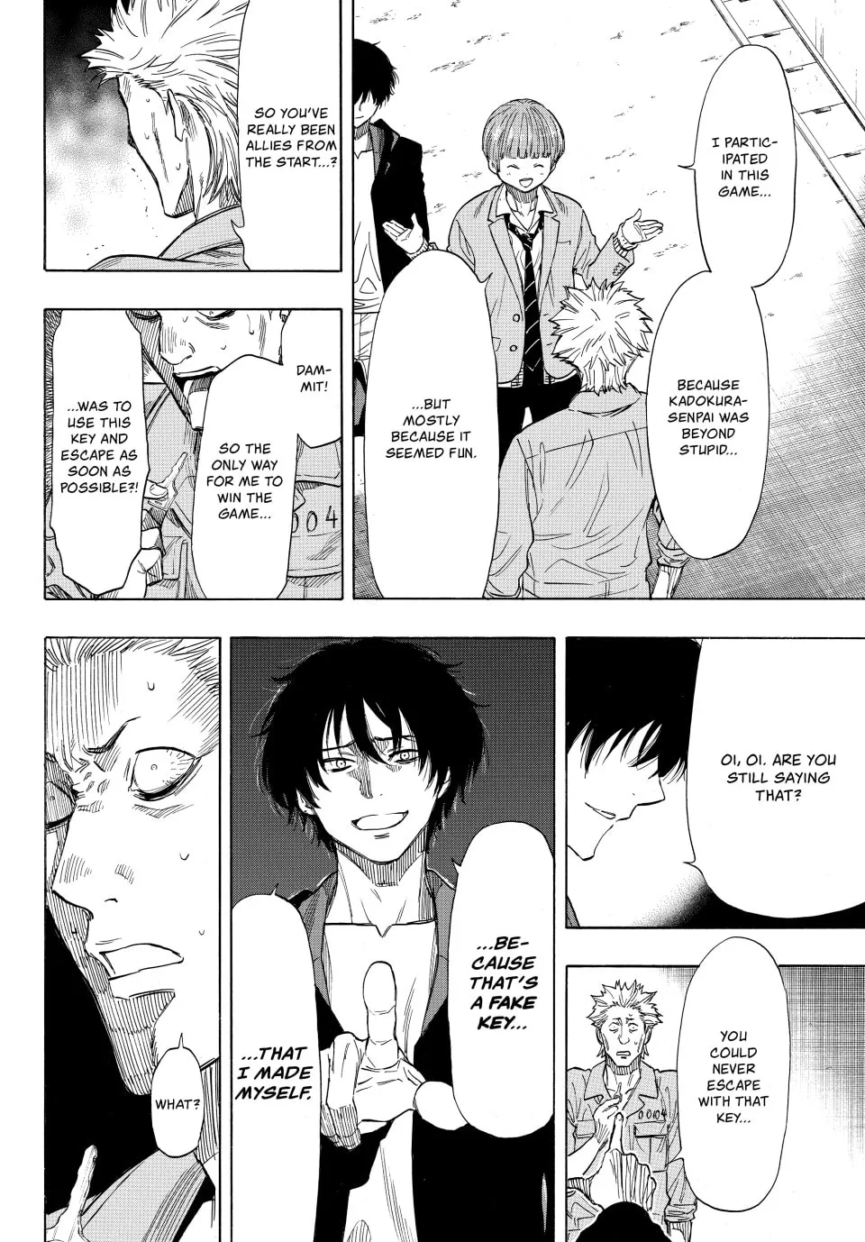 Read Tomodachi Game chapter 47 image 7 on Lezhin