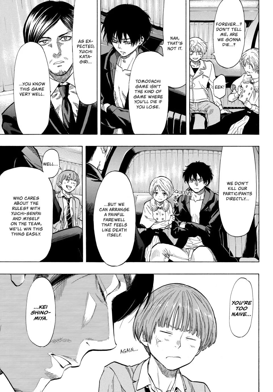 Read Tomodachi Game chapter 48 image 15 on Lezhin