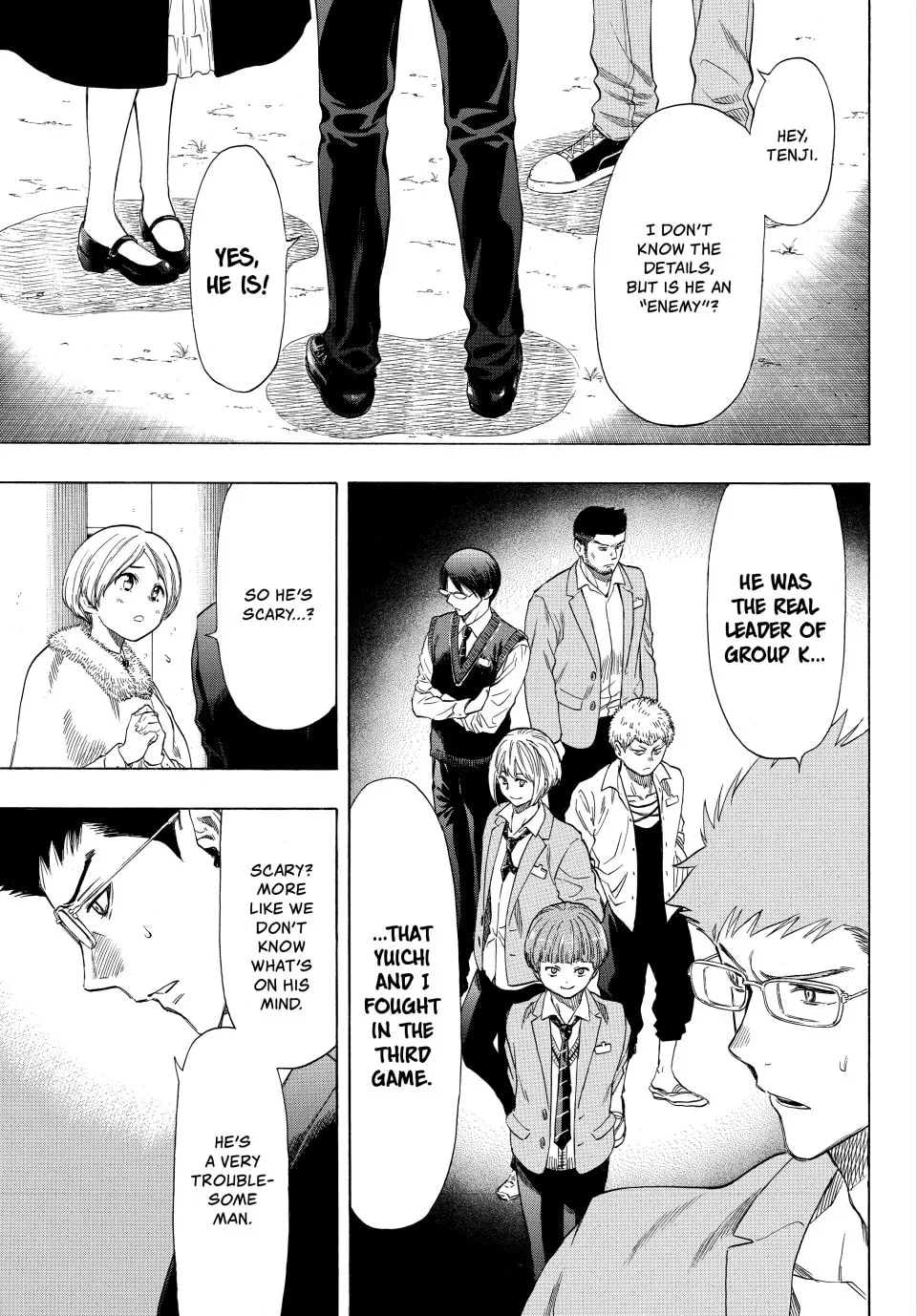 Read Tomodachi Game chapter 48 image 3 on Lezhin