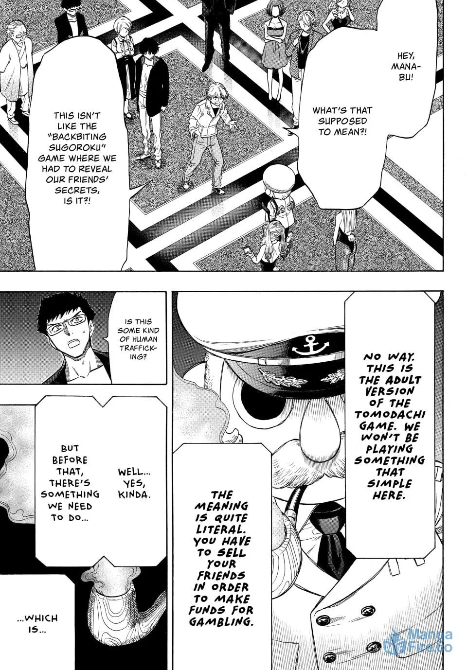 Read Tomodachi Game chapter 49 image 2 on Lezhin