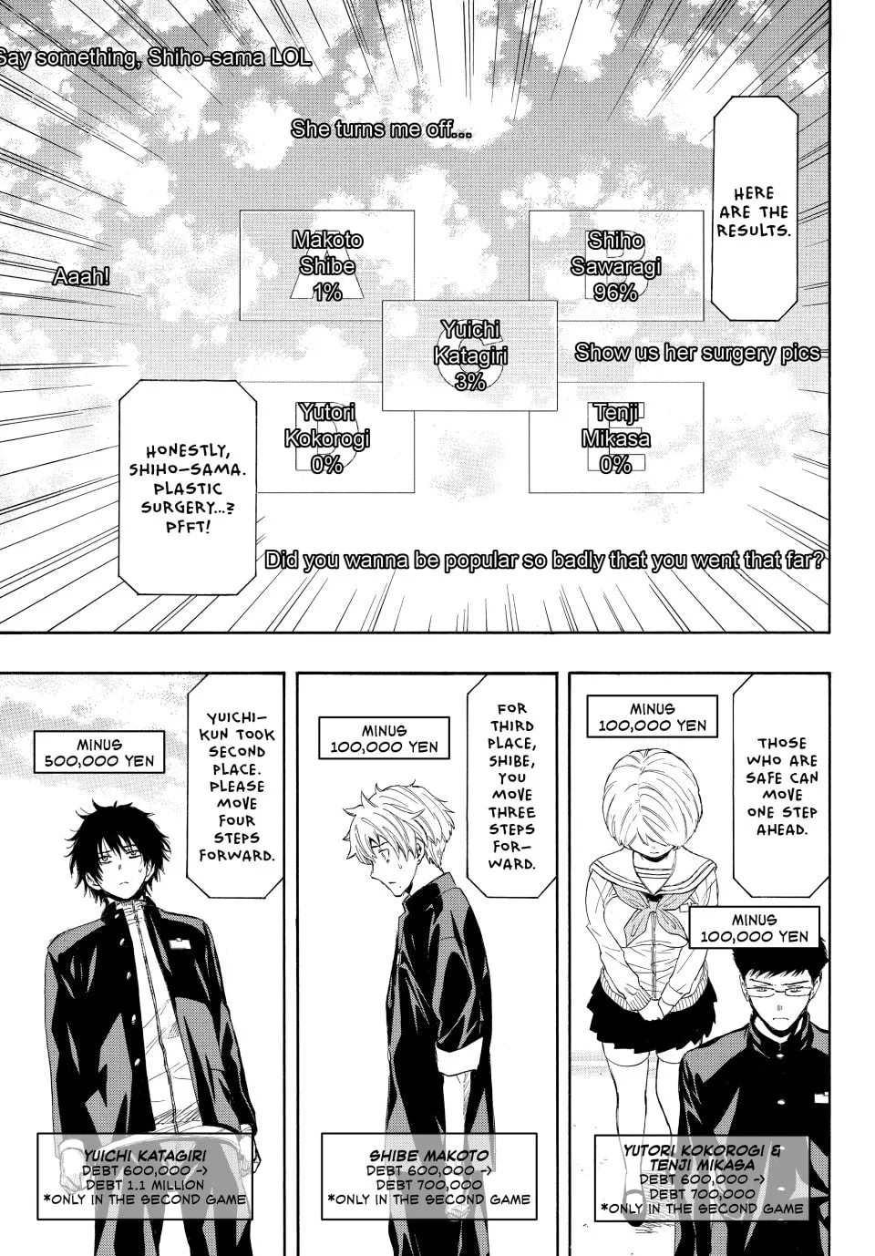 Read Tomodachi Game chapter 5 image 28 on Lezhin