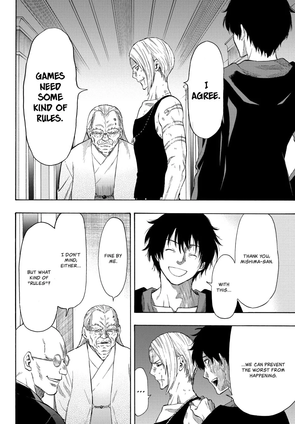 Read Tomodachi Game chapter 55 image 3 on Lezhin