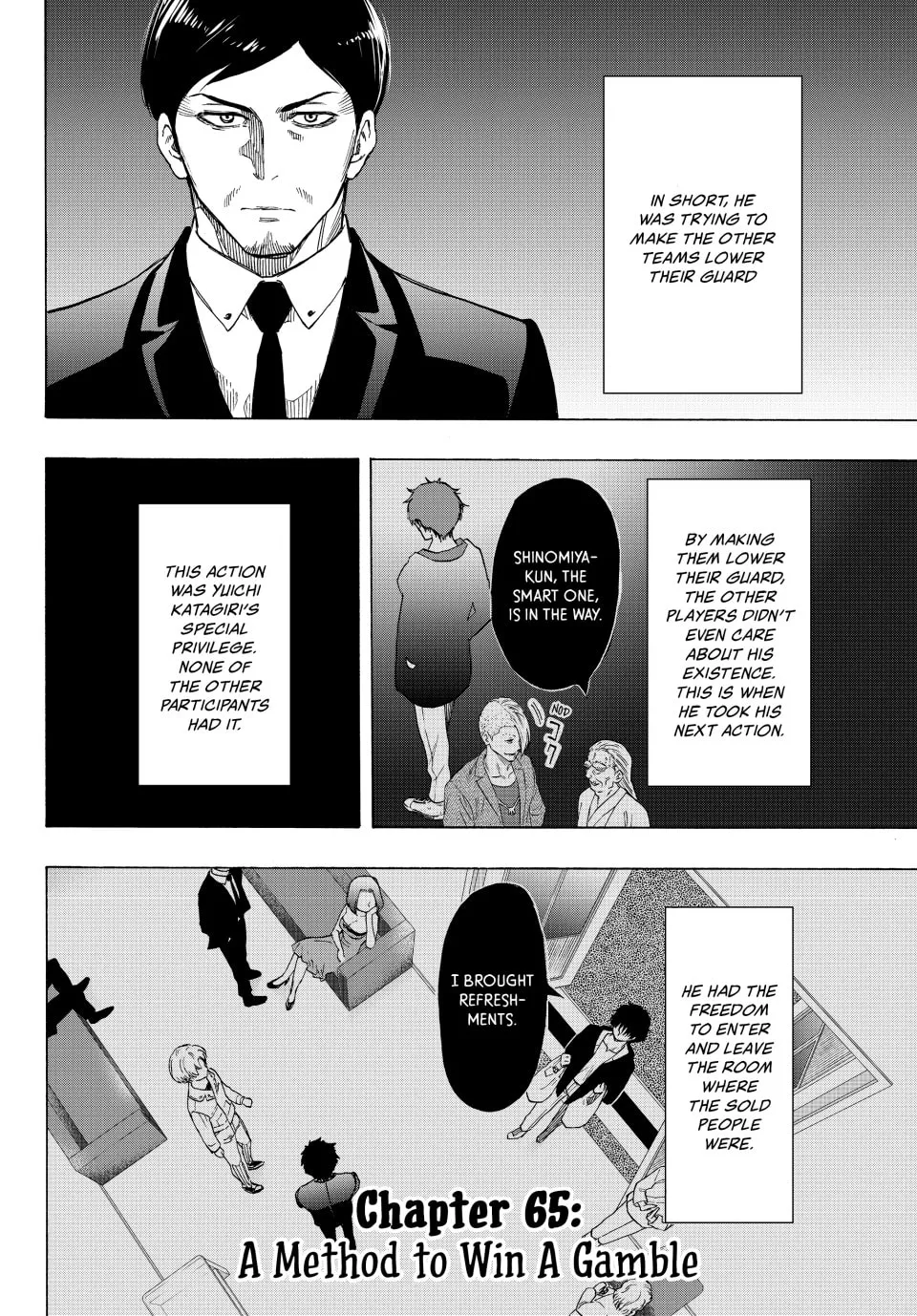 Read Tomodachi Game chapter 65 image 1 on Lezhin