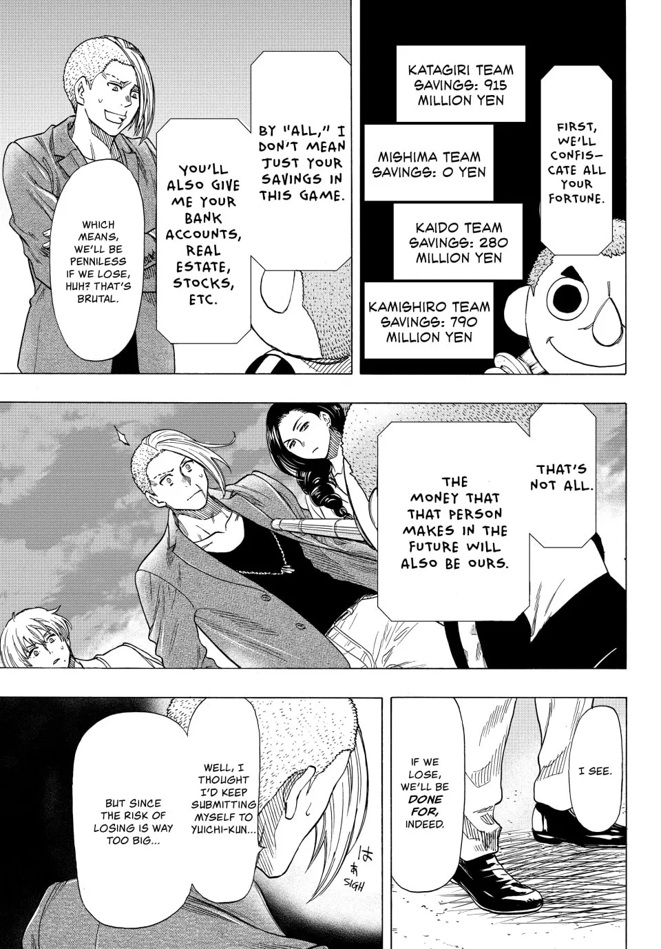 Read Tomodachi Game chapter 67 image 16 on Lezhin