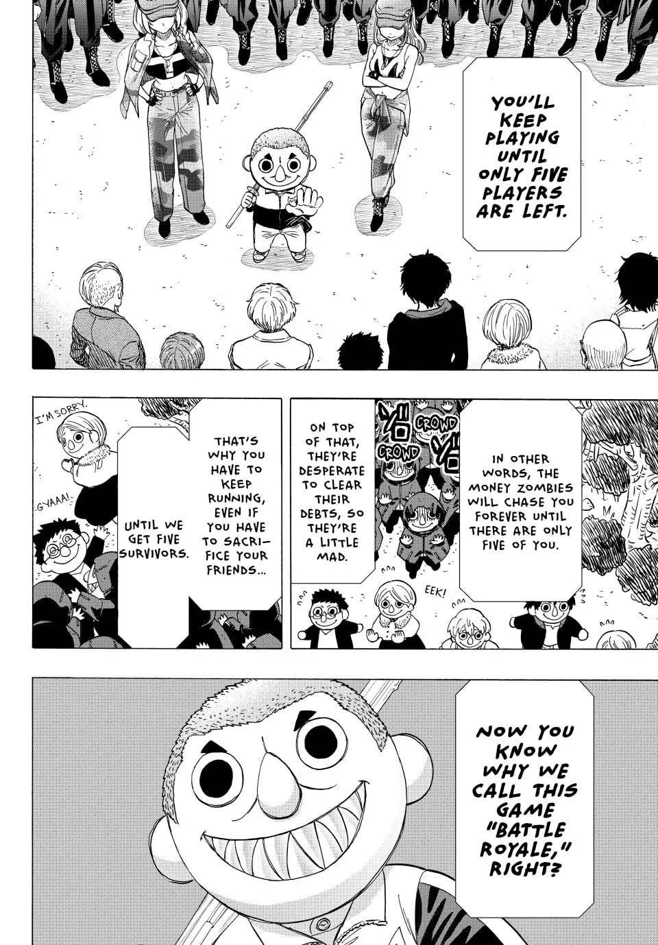 Read Tomodachi Game chapter 67 image 9 on Lezhin