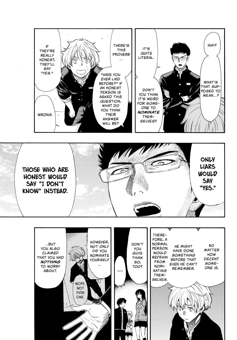Read Tomodachi Game chapter 7 image 33 on Lezhin