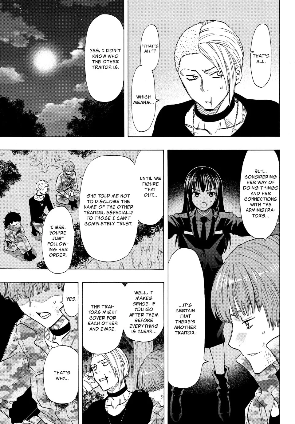 Read Tomodachi Game chapter 71 image 4 on Lezhin