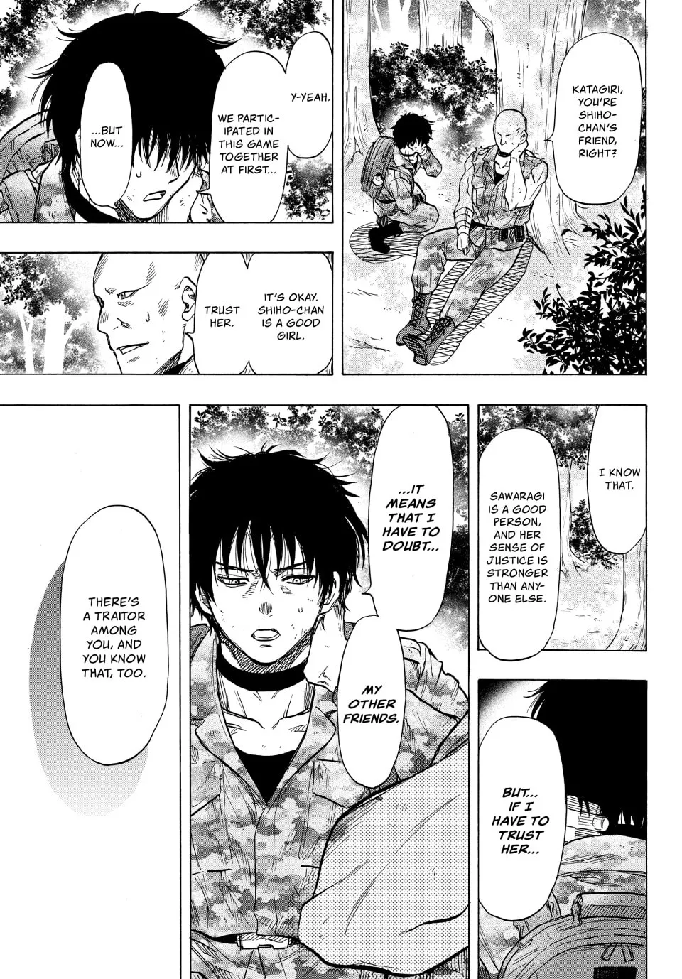 Read Tomodachi Game chapter 72 image 4 on Lezhin