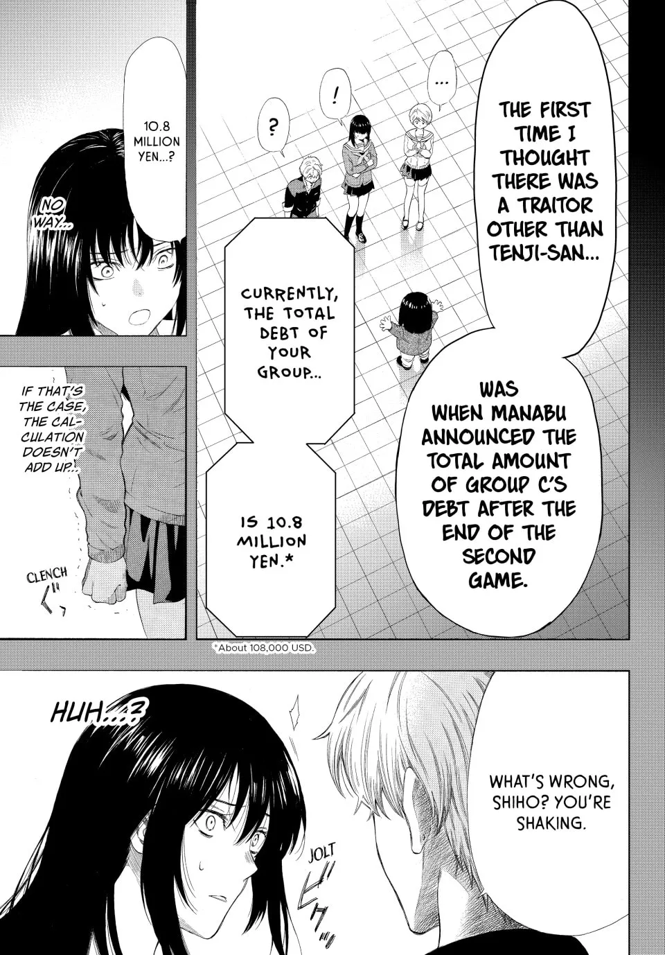Read Tomodachi Game chapter 73 image 4 on Lezhin