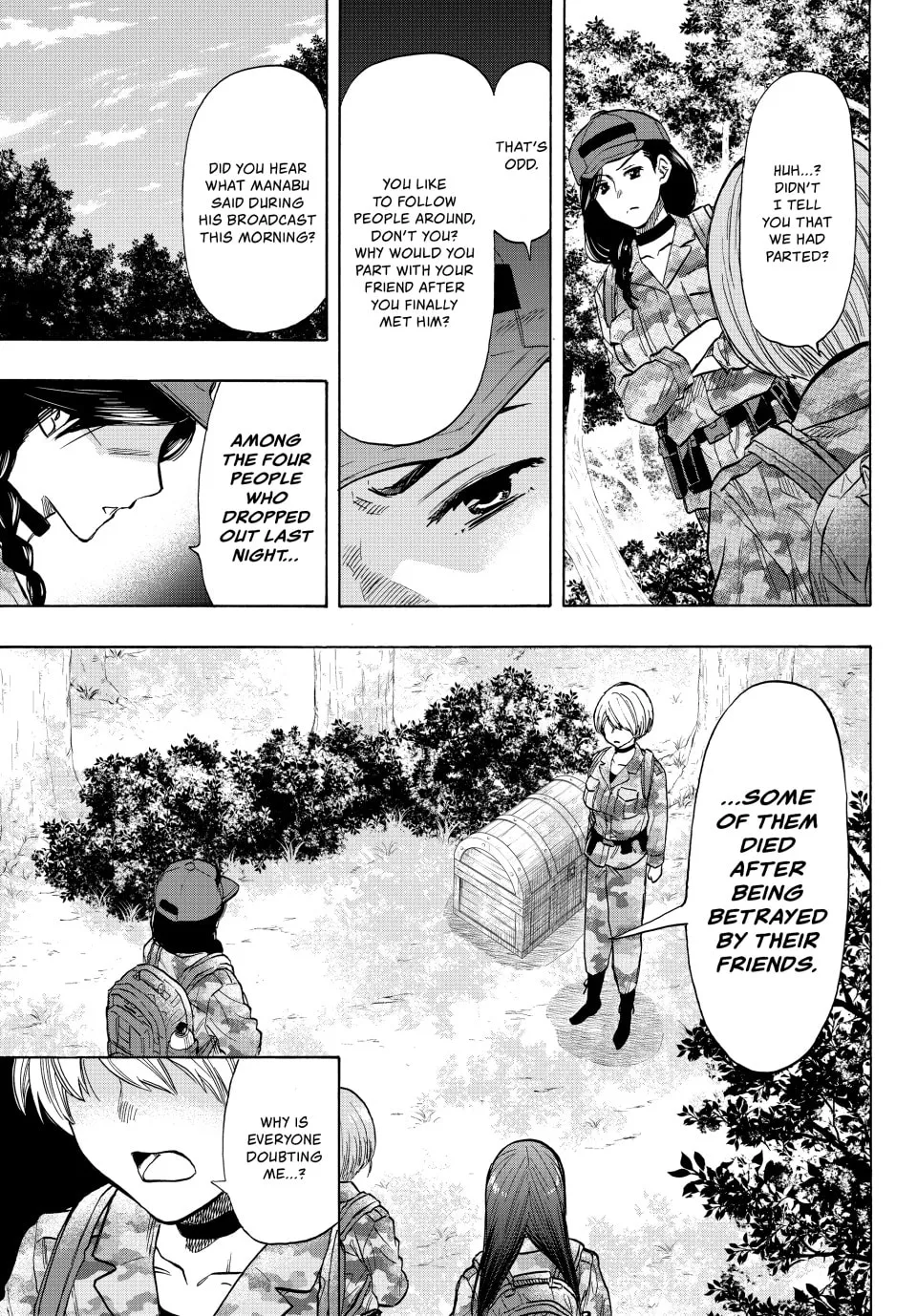 Read Tomodachi Game chapter 74 image 30 on Lezhin
