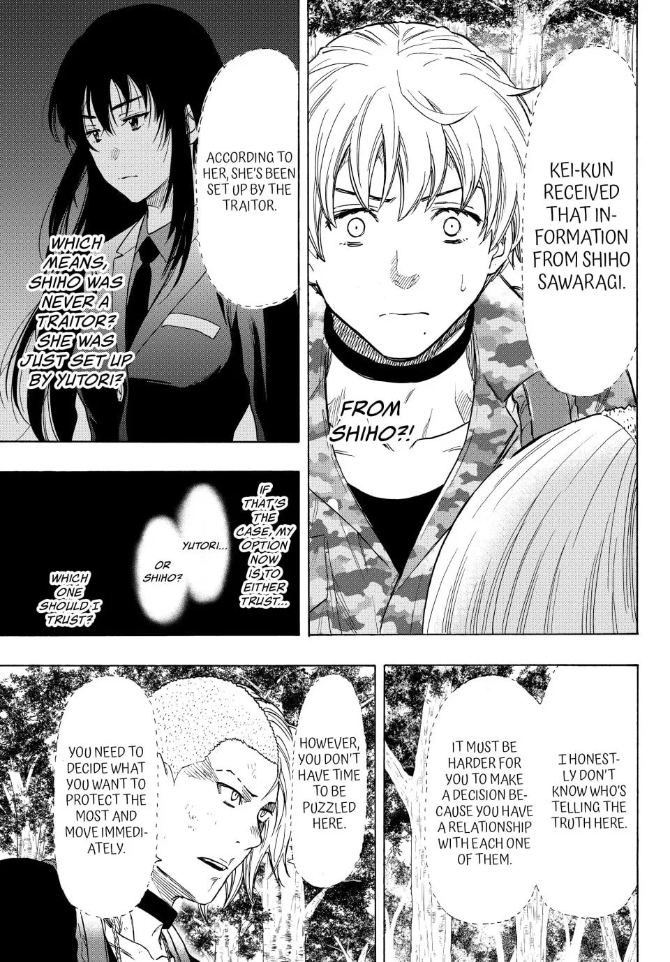 Read Tomodachi Game chapter 75 image 18 on Lezhin
