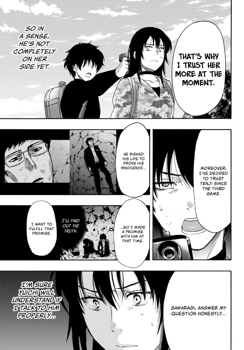 Read Tomodachi Game chapter 77 image 22 on Lezhin