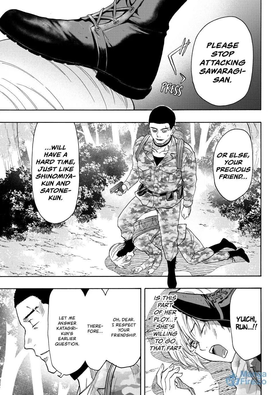Read Tomodachi Game chapter 77 image 26 on Lezhin