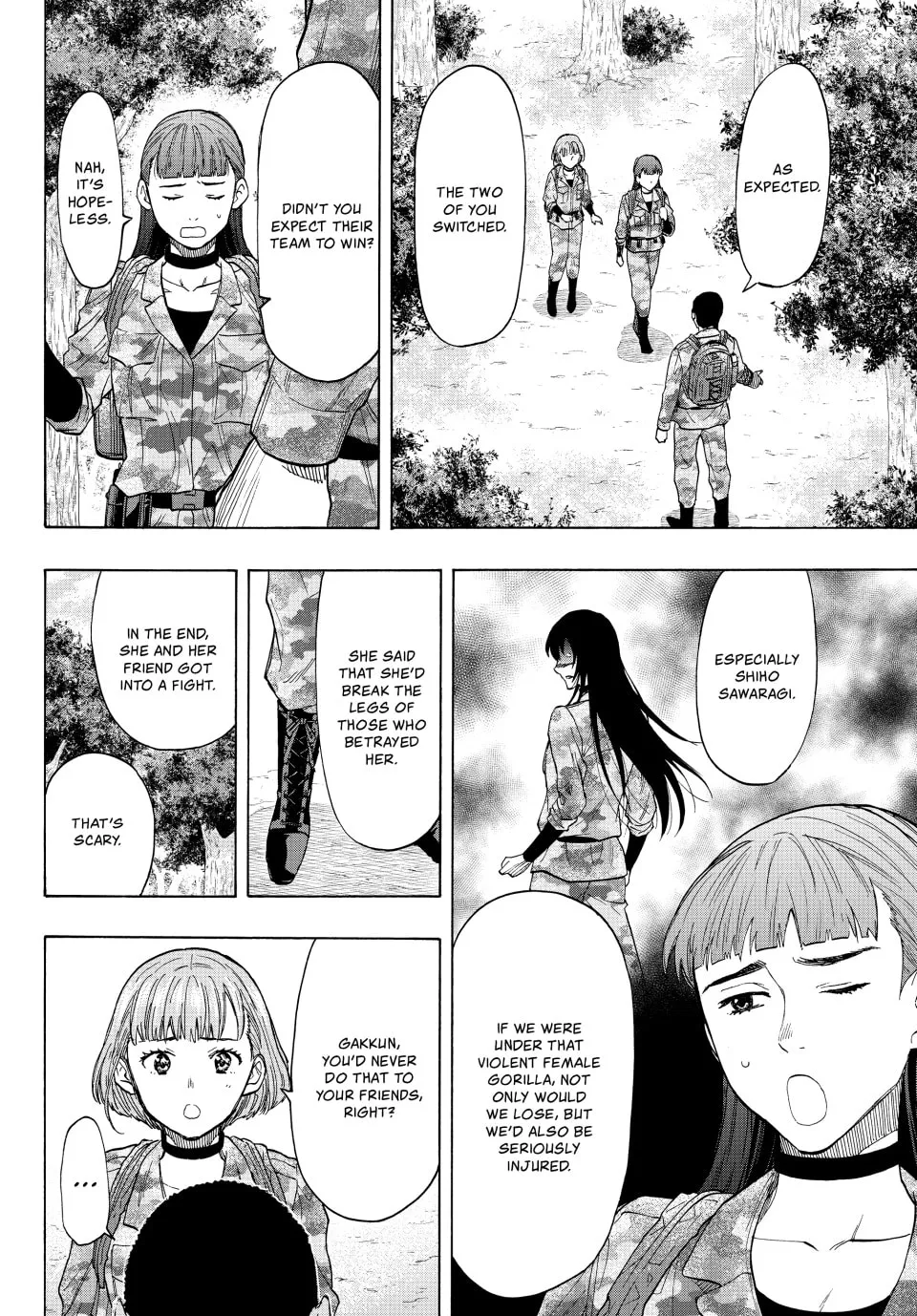 Read Tomodachi Game chapter 80 image 19 on Lezhin