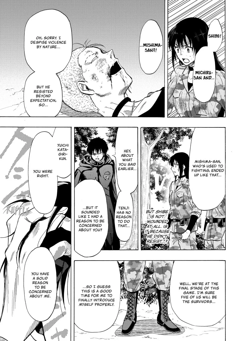 Read Tomodachi Game chapter 83 image 33 on Lezhin