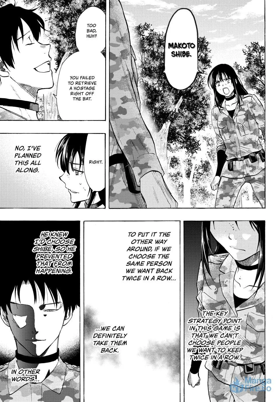 Read Tomodachi Game chapter 84 image 26 on Lezhin