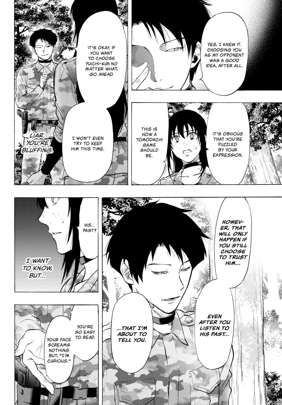 Read Tomodachi Game chapter 85 image 7 on Lezhin