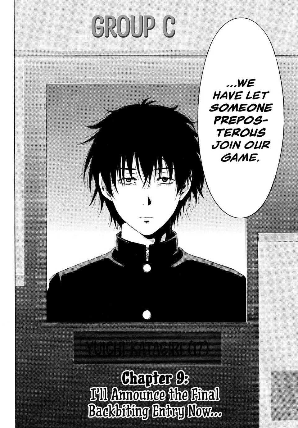 Read Tomodachi Game chapter 9 image 1 on Lezhin
