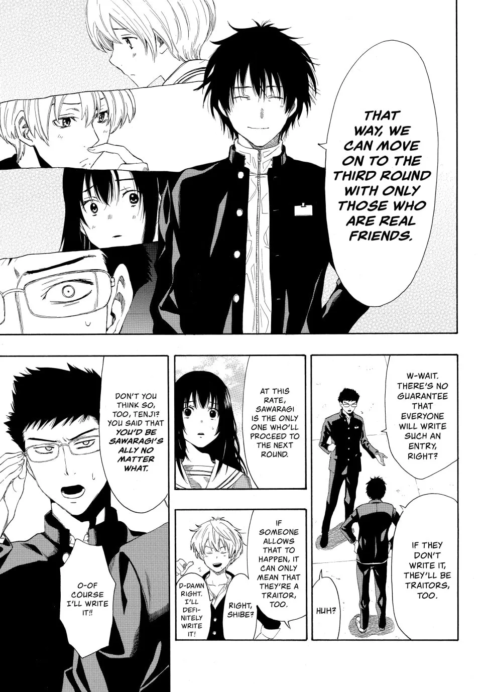 Read Tomodachi Game chapter 9 image 12 on Lezhin