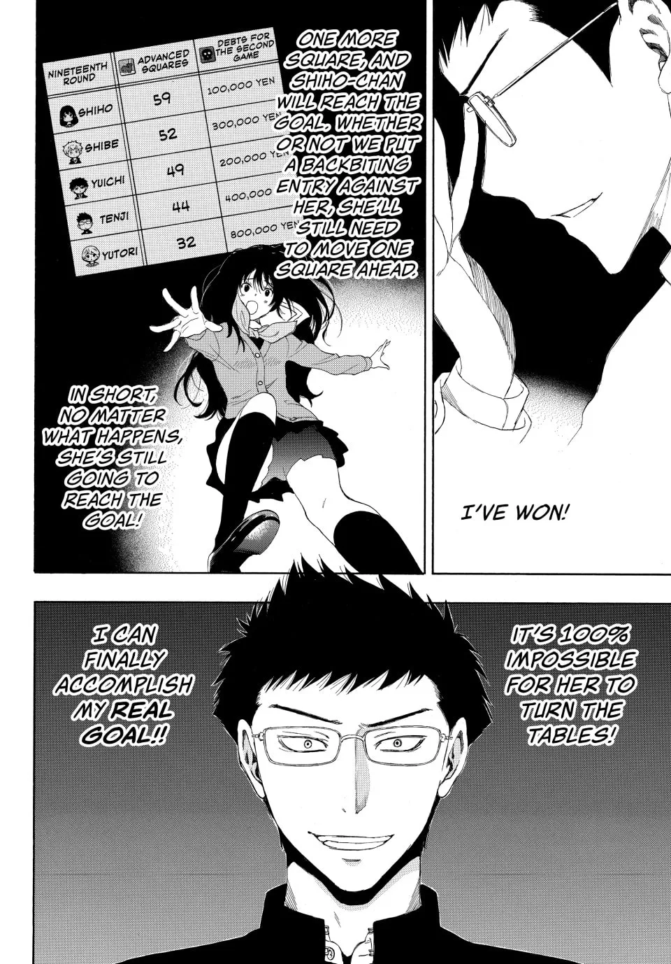 Read Tomodachi Game chapter 9 image 3 on Lezhin