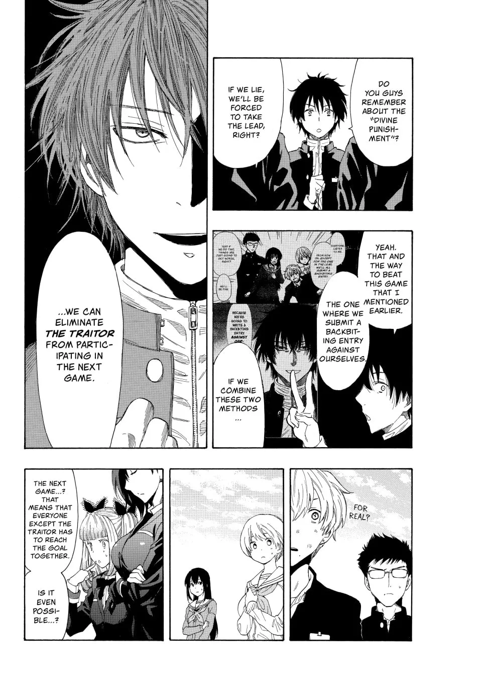 Read Tomodachi Game chapter 9 image 7 on Lezhin