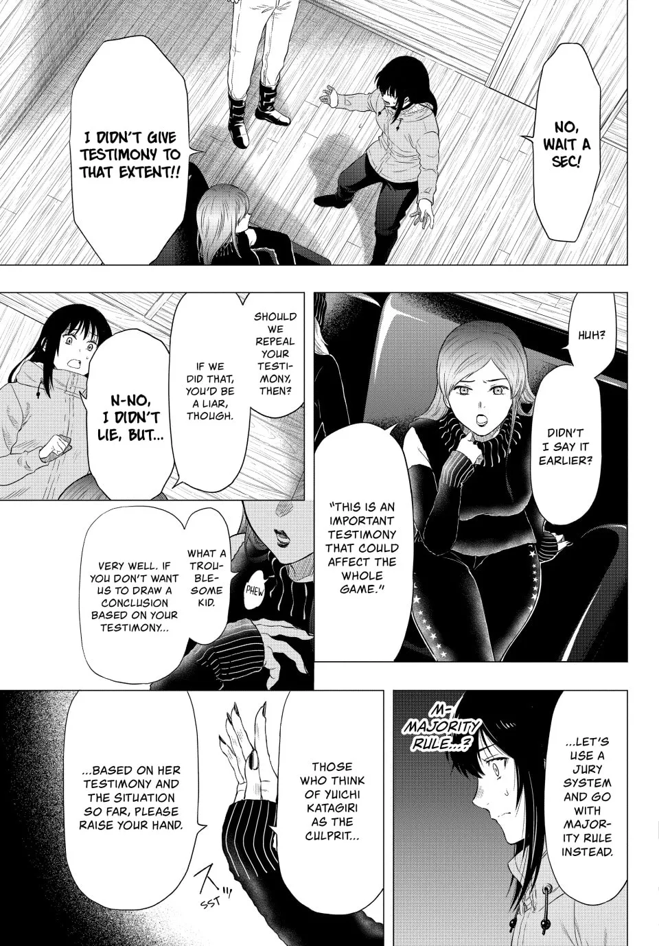 Read Tomodachi Game chapter 94 image 12 on Lezhin