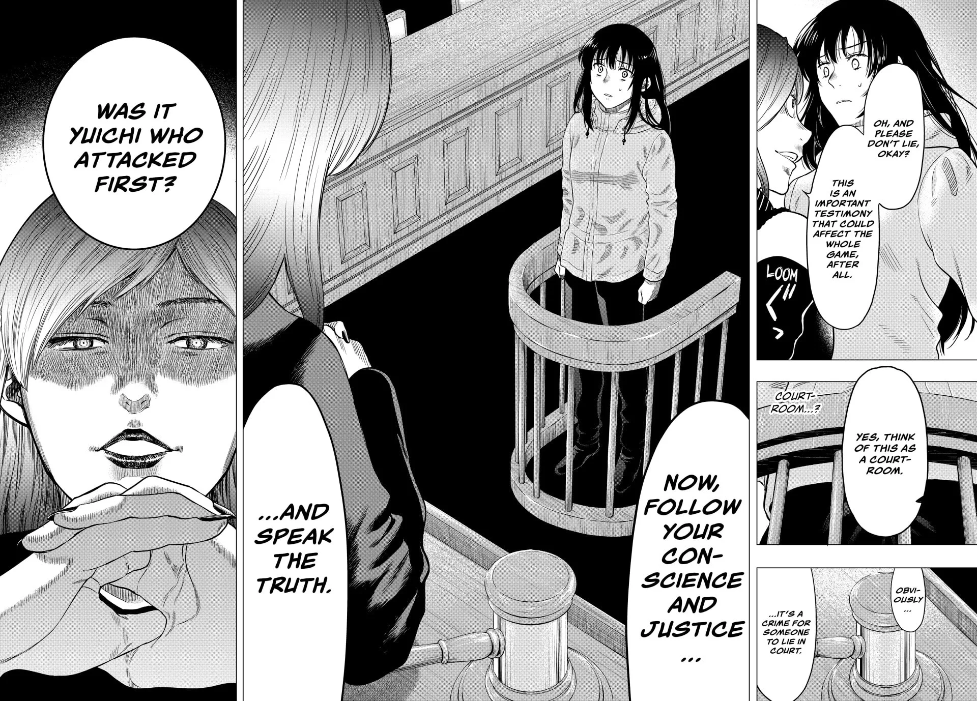 Read Tomodachi Game chapter 94 image 8 on Lezhin