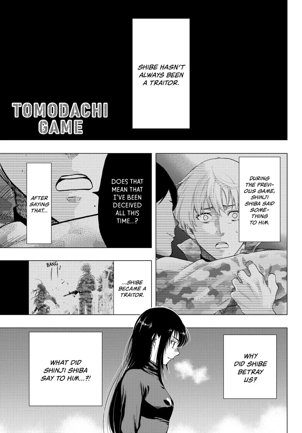 Read Tomodachi Game chapter 99 image 1 on Lezhin