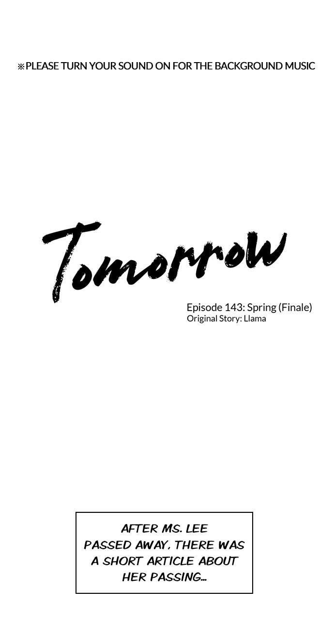 Read Tomorrow (Llama) chapter 143 image 0 on Lezhin
