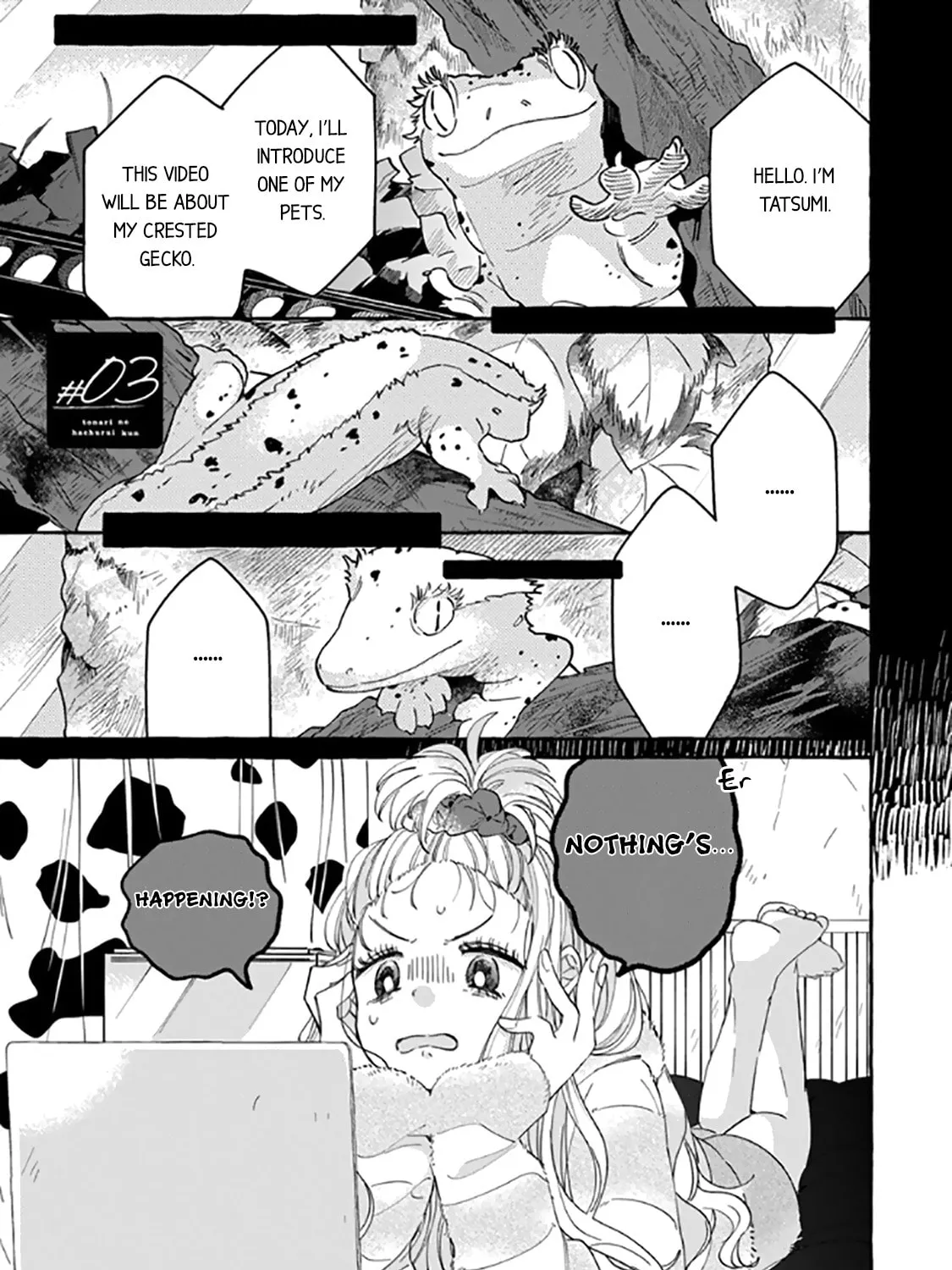 Read Tonari no Hachuurui-kun chapter 3 image 2 on Lezhin