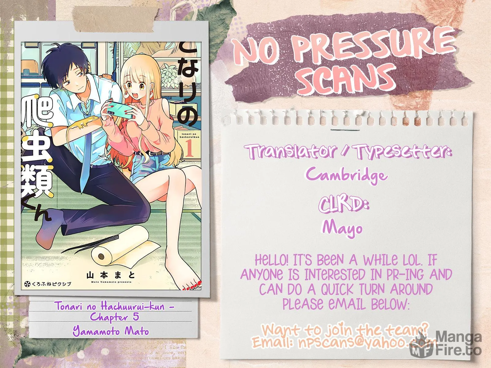 Read Tonari no Hachuurui-kun chapter 5 image 46 on Lezhin